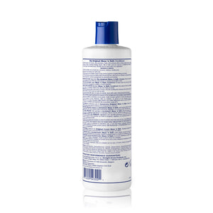 Back of branded Mane 'n Tail 12 Ounce Original Mane 'n Tail Conditioner. On a white background.