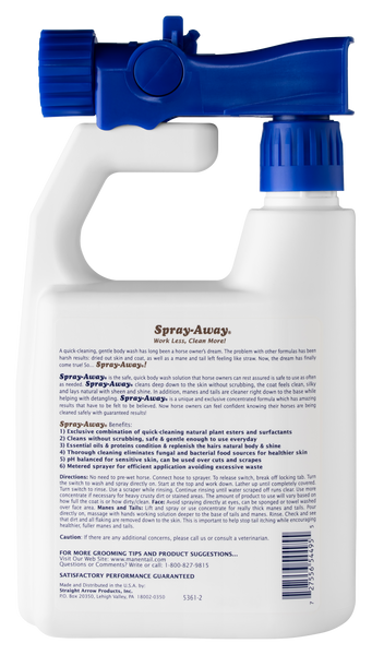 Spray-Away Horse Wash